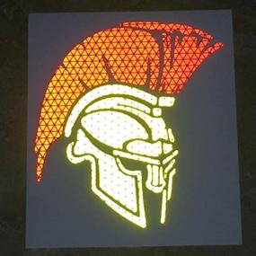 img 2 attached to CustomTAYLOR33 Intensity Reflective Spartan Trojan