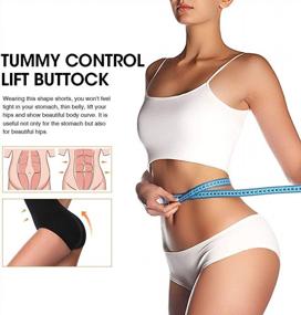 img 1 attached to Shape Your Figure With Kimikal Women'S Tummy Control High-Waist Cincher Panties Butt Lifter Shaper Shorts