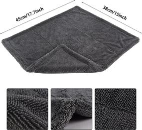 img 3 attached to VIVOTE Microfiber Double Twist Absorbent 14 96X17 72