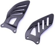 🏍️ top-rated cbsu-75006-hgd carbon fiber heel guards for suzuki gsxr 600 750 2006 – 2009 логотип