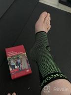 img 1 attached to Extra Large Unisex EverOne Ankle Brace Compression Support Sleeve For Injury Prevention, Healing And Recovery (2 Pcs/Pair) review by Jeffrey Connel