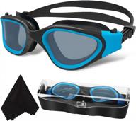 win.max polarized swimming goggles: anti-fog, uv protection & clear vision for men, women & teens logo