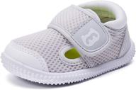 👟 sneakers toddler boys' non slip walkers - comfortable infant shoes for safe steps logo