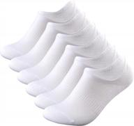 onke men's non-slip combed cotton no show socks - pack of 12/6 pairs | lightweight, thin, flat, and ideal for flats, boats, loafers, and low cut shoes logo