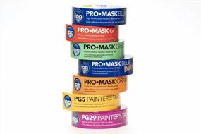 img 1 attached to IPG 9533-2 ProMask Blue With BLOC-It, Premium 14-Day Masking Tape, 1.88" X 60 Yd, Blue, (Single Roll)