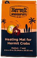 🔥 fluker's hermit crab premium heat mat, 6x8 inches logo