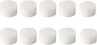 📦 10 pack compressor system cool mist replacement sponge filters - 19/32 inch diameter (filters10) logo