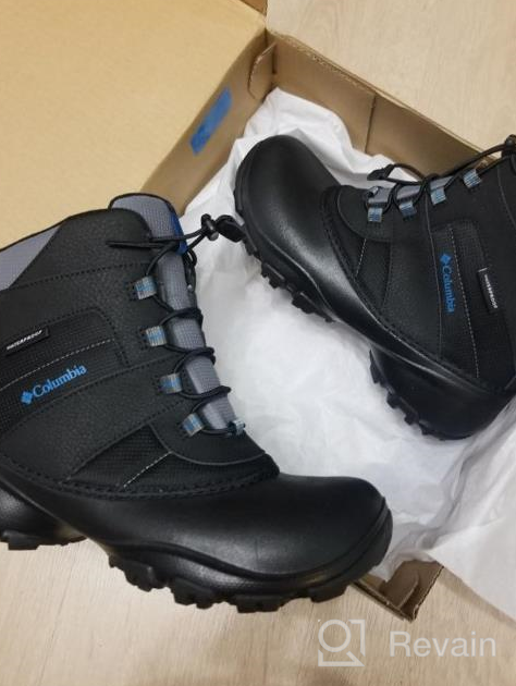 img 1 attached to 👞 Columbia Youth Waterproof Winter Compass Boys' Shoes for Outdoor Exploration review by Jonathan Germain