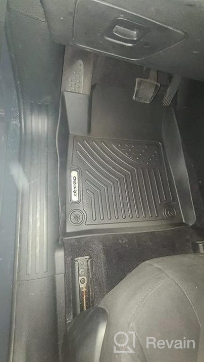 img 1 attached to All-Weather Protection Guaranteed: OEDRO Floor Mats For 2015-2022 Jeep Cherokee (No Grand Cherokee), Perfect Fit And Ultimate Durability review by Zachary Greene
