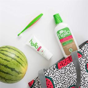 img 1 attached to Discover the Refreshing Flavor of Hello Oral Care Watermelon Toothpaste