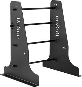 img 4 attached to Dasen Tour Trunk Pack Pak & Backrest Sissy Bar & Mounting Luggage Rack Wall Mount Storage 🧳 Rack Kit - Compatible with Harley Touring Road King Electra Road Street Glide CVO FL and Other Models