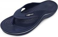 stay comfortable and active with luffymomo men's arch support sport sandals логотип