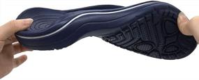 img 1 attached to Stay Comfortable And Active With LUFFYMOMO Men'S Arch Support Sport Sandals