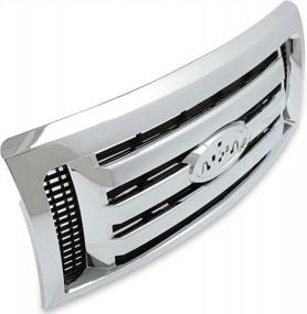 img 2 attached to Upgrade Your Ford F150'S Front End Style And Protection With HECASA Bumper Grille Assembly