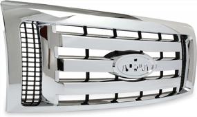 img 4 attached to Upgrade Your Ford F150'S Front End Style And Protection With HECASA Bumper Grille Assembly