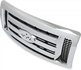 img 1 attached to Upgrade Your Ford F150'S Front End Style And Protection With HECASA Bumper Grille Assembly