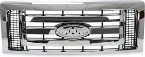 img 3 attached to Upgrade Your Ford F150'S Front End Style And Protection With HECASA Bumper Grille Assembly