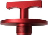 🔧 aluminum alloy oil filter plug tool for dodge ram 05083285aa mo285 turbo diesel 5.9l 6.7l cummins - a must-have for oil change in red logo