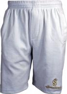 soft and luxurious velour shorts for ultimate comfort logo