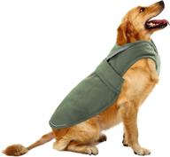 migohi winter coat for dogs - waterproof reflective jacket with zipper leash hole - adjustable and warm clothes for small, medium, and large breeds логотип