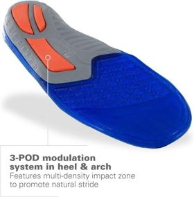 img 3 attached to Get Comfortable With Spenco Total Support Gel Insoles - Women'S 9-10.5/Men'S 8-9.5