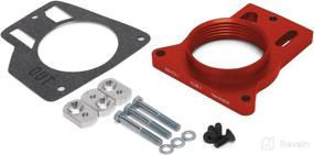 img 2 attached to 🔧 Airaid Throttle Body Spacer 200-512-1 for 99-06 Silverado 4.8, 5.3, and 6.0L Engines