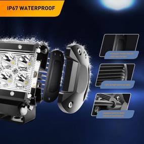 img 1 attached to Upgrade Your Off-Road Lighting With GOOACC LED Pods And Wiring Harness