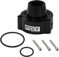 🚗 enhance vw audi turbo performance: pqy blow off valve sound spacer for tsi fsi tfsi mk5 gti b7 2.0t diverter dv black logo