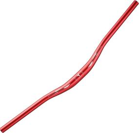 img 4 attached to Upgrade Your Bike With Corki Cycles Topo Low Rise MTB Riser Handlebar - Red Aluminum Alloy 6061 - 31.8Mm Dia, 25Mm Rise, 780Mm Width