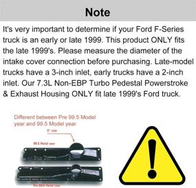 img 2 attached to 🔧 Enhanced EBPV Upgrade: Ford 1999.5-2003 7.3L Powerstroke Diesel Turbo Pedestal + Bolts & Exhaust Housing