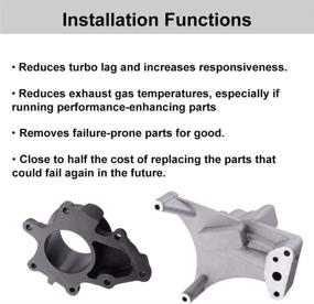 img 3 attached to 🔧 Enhanced EBPV Upgrade: Ford 1999.5-2003 7.3L Powerstroke Diesel Turbo Pedestal + Bolts & Exhaust Housing