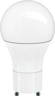 светодиодные бытовые лампы sleeklighting 6 вт с регулируемой яркостью - 4 упаковки с теплым белым и цоколем gu24 логотип