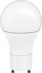 img 1 attached to SleekLighting 6W Dimmable LED Household Bulbs - 4 Pack With Warm White & GU24 Base