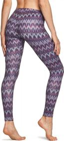 img 2 attached to Warm Up This Winter With TSLA Women'S Thermal Long Johns - Fleece Lined Leggings And Compression Tights