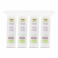 4 packs 200 ct dukal spa reflection 2"x2" esthetic wipes - perfect for facial care! logo