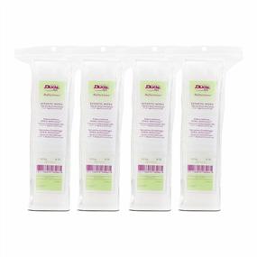 img 1 attached to 4 Packs 200 Ct Dukal Spa Reflection 2"X2" Esthetic Wipes - Perfect For Facial Care!
