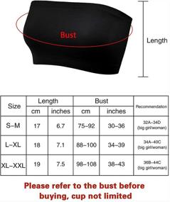 img 2 attached to Geyoga Strapless Seamless Bralettes Non Padded Women's Clothing : Lingerie, Sleep & Lounge