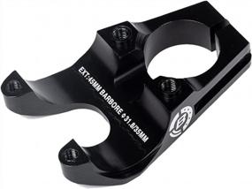 img 2 attached to Super Lightweight BUCKLOS Mountain Bike Stem In Red/Black: 31.8Mm, 0° Angle, Suitable For DH, BMX, Road Bikes And More!