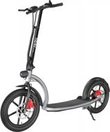 электрический скутер hiboy ve1 pro/ecom 14: дальность хода 31 миля, скорость 22 мили в час, складной электрический скутер с толстыми шинами для взрослых логотип