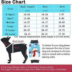 img 2 attached to Winter Warmth for Pets: DOGGYZSTYLE Cute Animal Printed Pet Dog Sweaters - Knitted Clothes and Coats for Puppy and Cat's Comfort