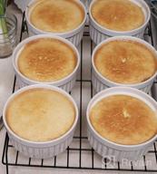 картинка 1 прикреплена к отзыву LE TAUCI 8 Oz Ramekins Set of 6 - Creme Brulee Dishes, Souffle, Pudding, Dipping Sauces - True Red Porcelain Ramekin Set от Victor Hurvitz
