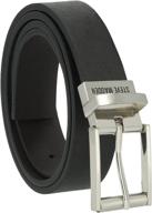 steve madden reversible leather feather men's accessories ~ belts logo