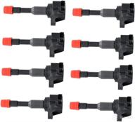 drivestar front ignition coil pack set of 8 for honda 2003-2011 civic hybrid 1.3l - compatible with uf374, c1408, and 5c1405 логотип