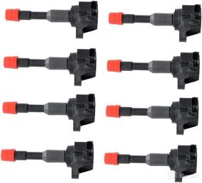 img 4 attached to DRIVESTAR Front Ignition Coil Pack Set of 8 for Honda 2003-2011 Civic Hybrid 1.3L - Compatible with UF374, C1408, and 5C1405