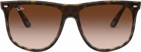 img 4 attached to Солнцезащитные очки Ray Ban RB4447N Tortoise Gradient