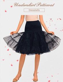 img 3 attached to 50S Style Petticoat Skirts By DRESSTELLS - Vintage Tutu & Retro Crinoline For Women