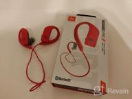 img 2 attached to JBL Endurance SPRINT Wireless Headphones, red review by Kai Shift ᠌