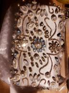img 1 attached to Stunning Crystal Beaded Evening Clutch By Tanpell - Perfect For Weddings And Special Occasions review by Mark Bullock