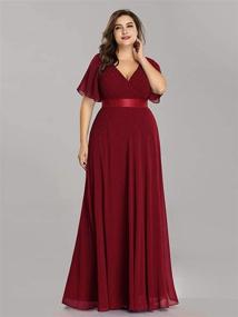 img 1 attached to 👗 Alisapan Empire: Elegant Bridesmaid Dresses for Women - Stunning Clothing Collection