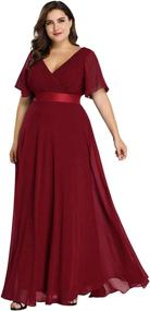 img 4 attached to 👗 Alisapan Empire: Elegant Bridesmaid Dresses for Women - Stunning Clothing Collection